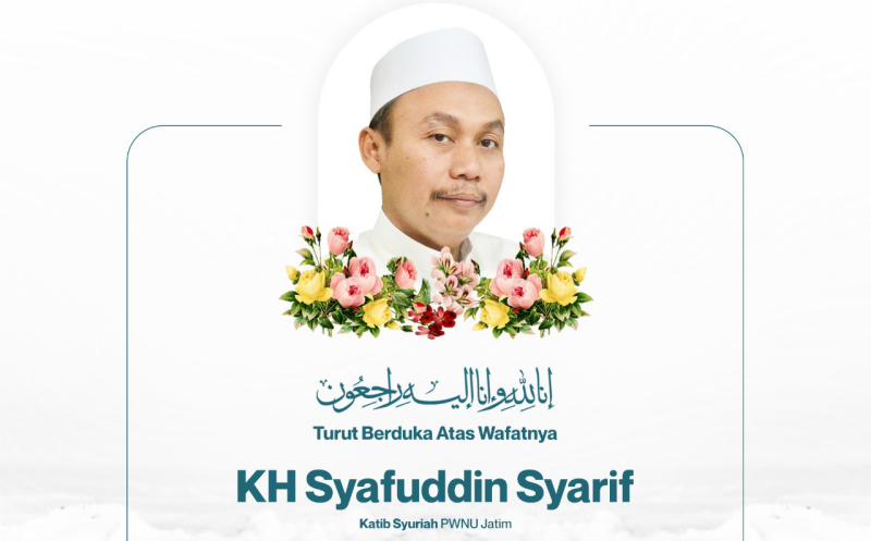 Kabar Duka, Katib Syuriah PWNU Jatim KH Syafruddin Meninggal Dunia