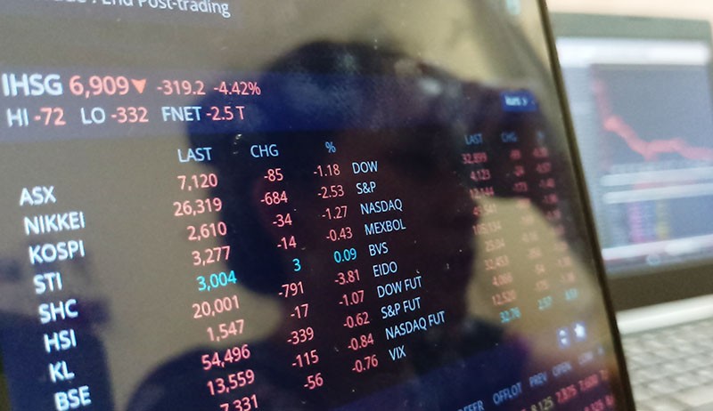 Bursa Asia Kompak di Zona Merah, Ekonom: Investor Hindari Risiko Pasar Saham 