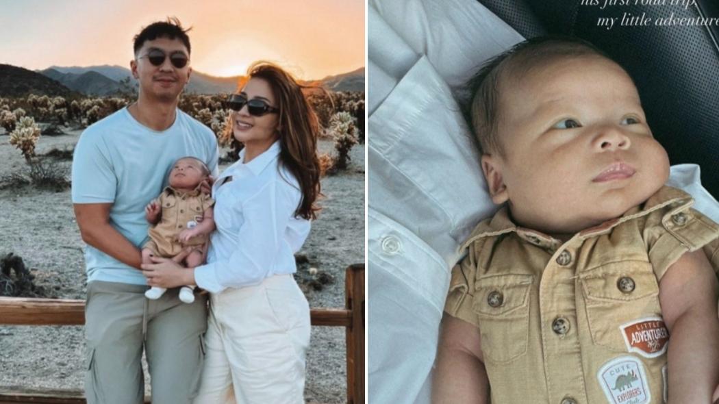 4 Potret Gemas Baby Izz, Putra Tampan Nikita Willy yang Lahir di Amerika 
