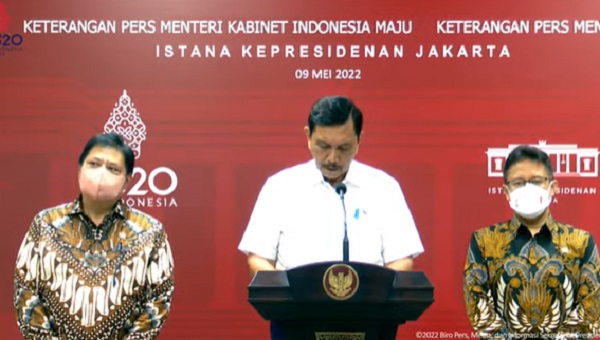Luhut: Tidak Ada Kabupaten/Kota yang Berada di Level 4 Lagi