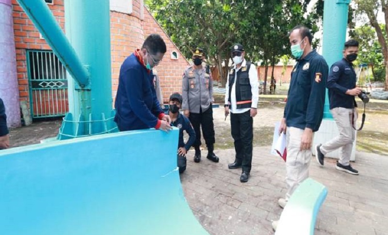 Polisi Tetapkan 3 Tersangka Kasus Seluncuran Kenpark Surabaya, Semuanya Tak Ditahan 
