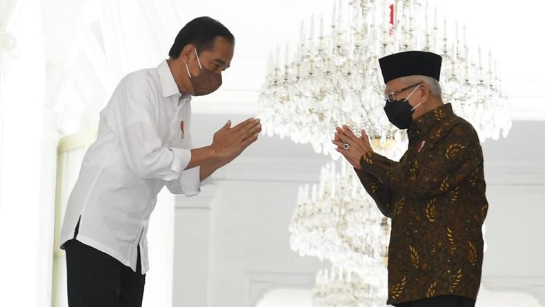 Wapres Ma'ruf Silaturahmi ke Jokowi, Berdiskusi Ringan hingga Laporkan Agenda Kerja