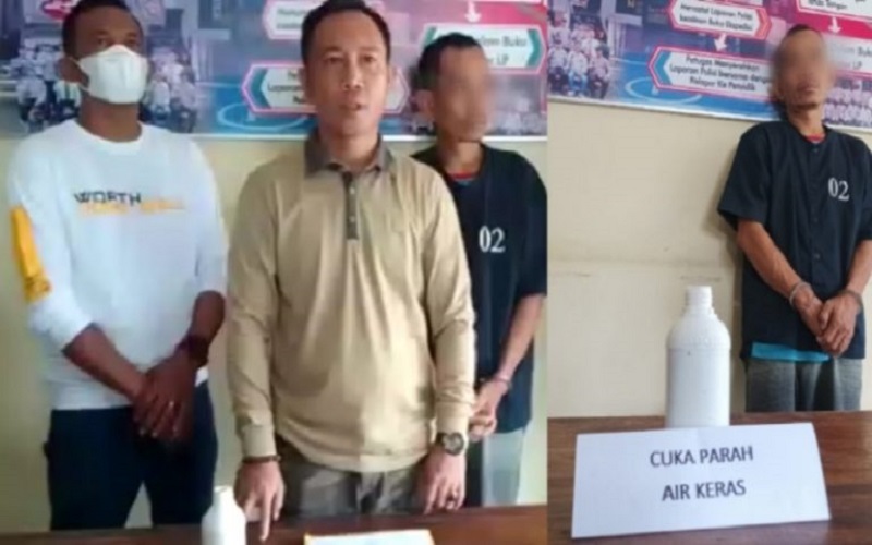 Dituduh Mencuri Penggorengan, Pria Ini Siram Air Keras ke Wajah Adik Kandung 
