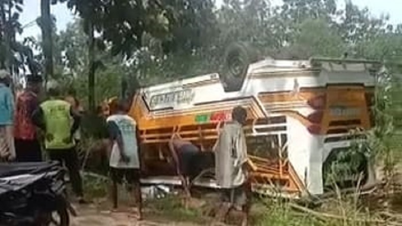 Begini Kronologi Kecelakaan Maut Kereta Kelinci Tewaskan 2 Orang di Boyolali 