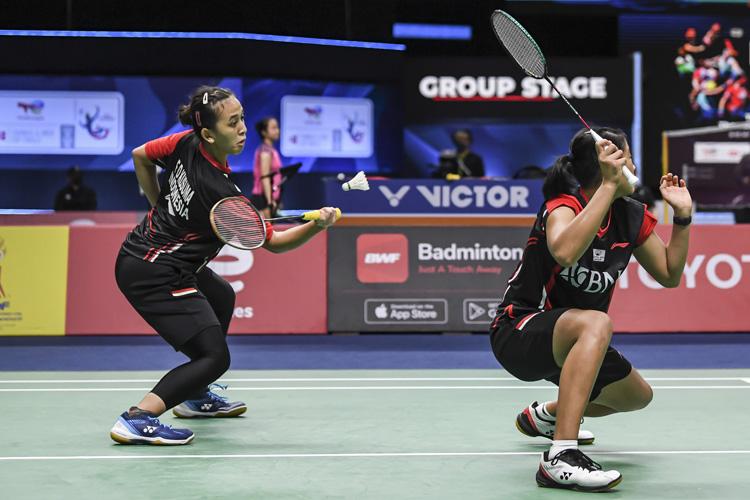 Hasil Hylo Open 2022: Febriana/Amalia Disingkirkan Ganda China 2 Game Langsung
