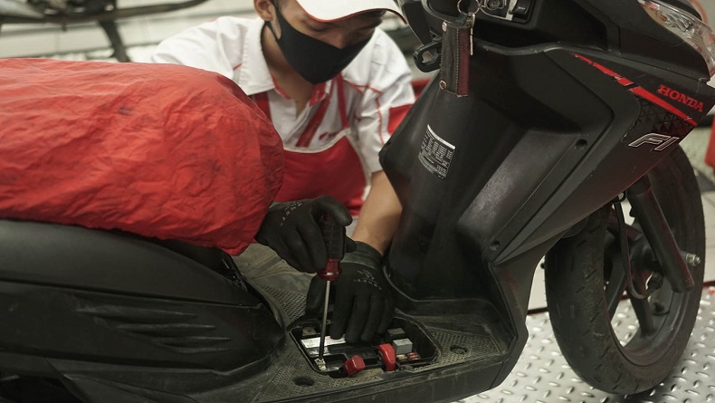 Tips agar Sepeda Motor Tetap Tokcer Usai Dipakai Mudik Lebaran 
