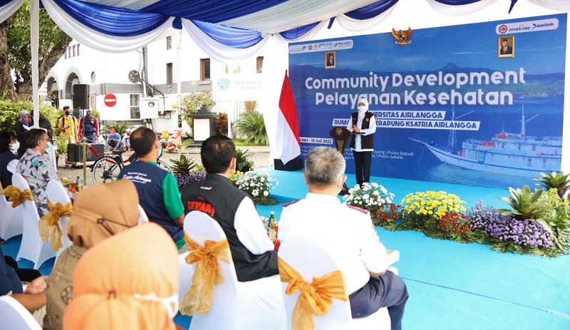 Gubernur Khofifah Lepas Pelayaran RST Ksatria Airlangga ke Kepulauan Madura