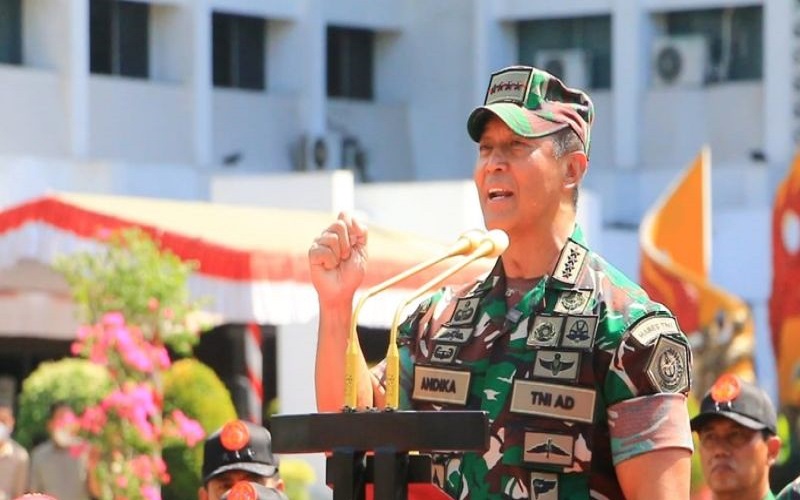 Jenderal Andika Perkasa Buka Latsitardanus Ke-42 di NTB, Ini Pesannya