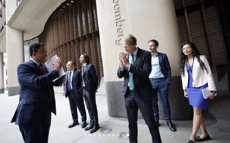 Targetkan Jakarta Net Zero Emissions 2050, Anies Teken Kerja Sama dengan BloombergNEF di London