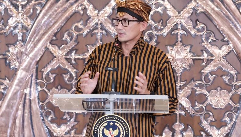 Menparekraf Sandiaga Uno Ajak Mahasiswa UNIBA Madura Jadi Pengusaha 