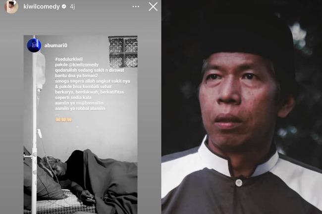 Kiwil Jatuh Sakit hingga Terbaring di Kasur dan Diinfus, Begini Kondisinya Sekarang!