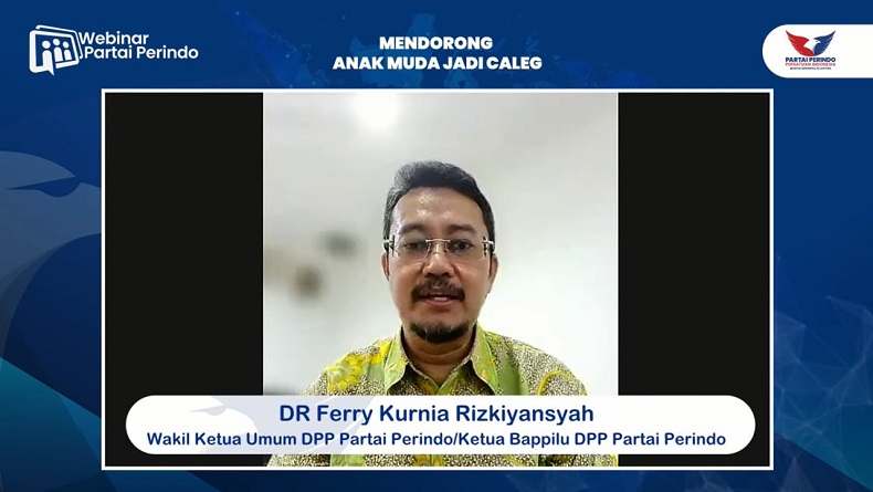 Waketum Partai Perindo Pastikan Peluang Anak Muda Jadi Caleg di Pemilu 2024 Terbuka Luas