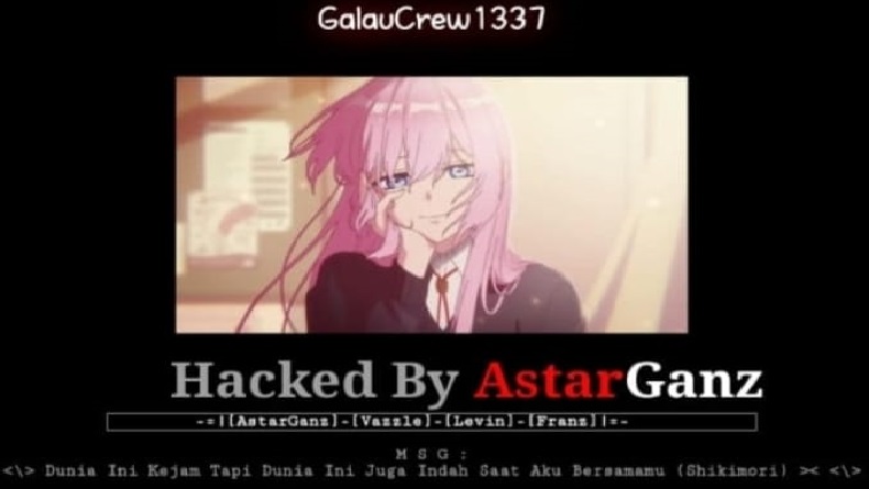 4 Website Kedinasan Pemkab Indramayu Diretas Hacker, Dikirimi Gambar Anime