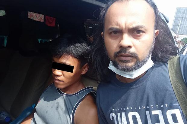 Kabur Setahun Lalu, Tahanan Polsek Gedangsari Diamankan saat Jualan Ikan Patin di Sumsel
