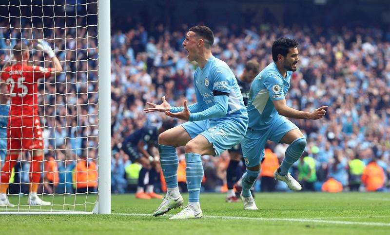 Hasil Man City Vs Aston Villa: Comeback 3 Gol dalam 5 Menit, The Citizens Juara Liga Inggris
