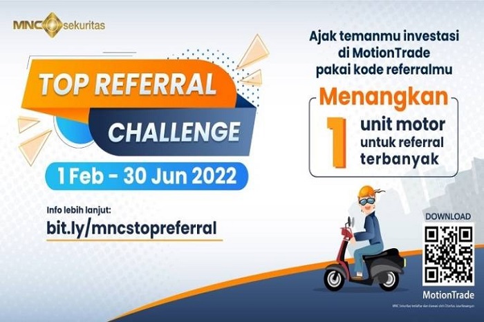 MNC Sekuritas Ajak Nasabah Ikut Top Referral Challenge dan Raih Kesempatan Memenangkan Motor as merupakan unit bisnis 
