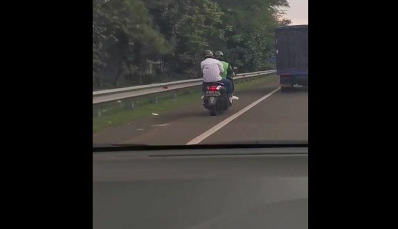 Viral Ojol Berpenumpang Nyasar ke Tol Pasteur Bandung, Dihentikan dan Ditindak
