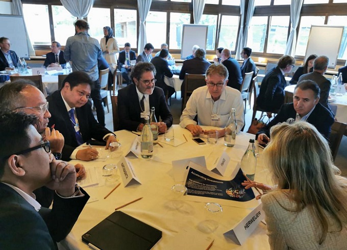 Jadi Panelis Workshop World Economic Forum, Menko Airlangga Tegaskan Komitmen Indonesia untuk Transisi Energi 