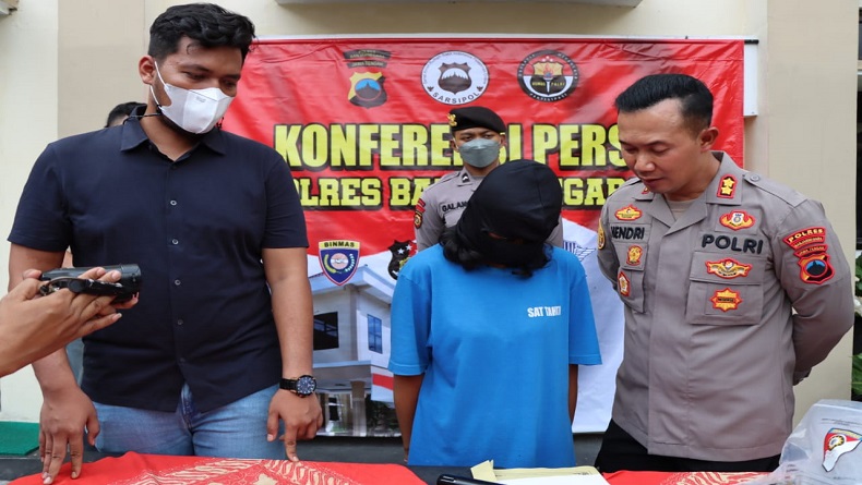 Polisi Tangkap Pembuang Bayi di Kali Kedawung Banjarnegara 