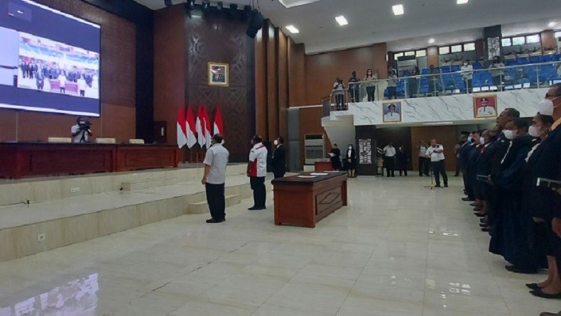 106 Kepala Sekolah se-Papua Dilantik secara Virtual