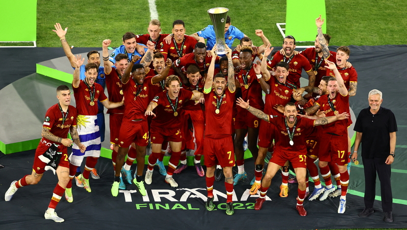 5 Fakta AS Roma Juara Liga Konferensi Eropa 2021/2022, Jose Mourinho Kunci Kesuksesan