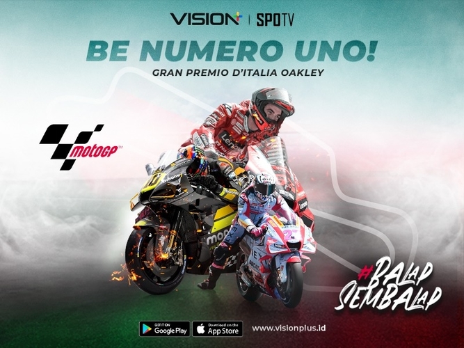 Jadwal Lengkap MotoGP Italia 2022 Akhir Pekan Ini, Saksikan Live di Vision+!