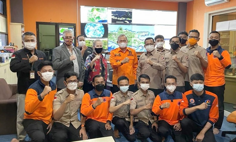 Konjen Australia Apresiasi Inovasi Layanan Pembelajaran Kebencanaan BPBD Jatim
