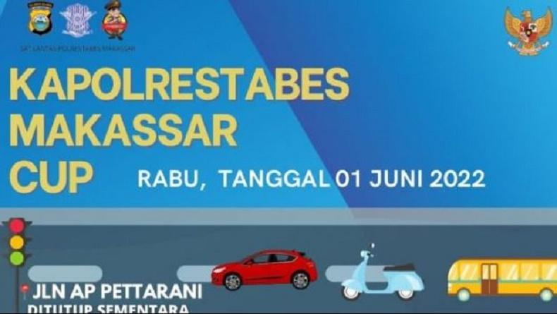 Lomba Lari Maraton 10 Km, Besok Jalan Andi Pangerang Pettarani Makassar Ditutup