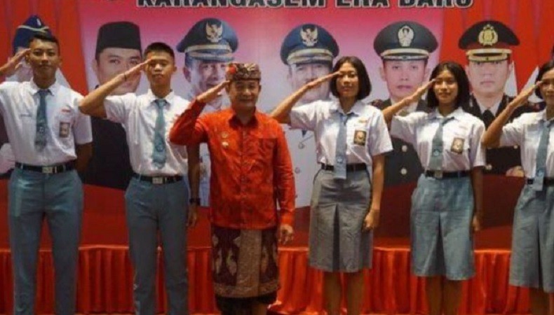 Dua Siswa asal Karangasem Bali Terpilih Jadi Paskibraka Nasional
