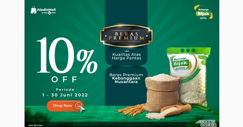 Beras Keluarga Bijak, Pilihan Berkualitas Super Premium