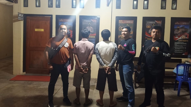 Jual Motor Hasil Curanmor di Facebook, 3 Pria di Pringsewu Dijemput Polisi