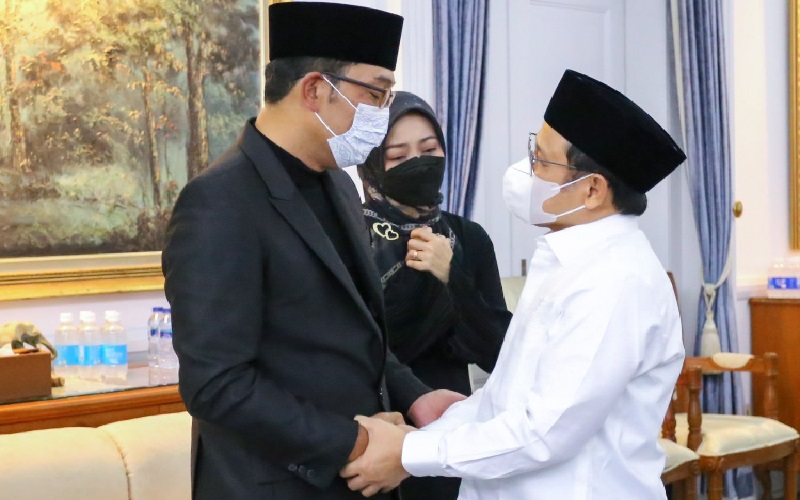 Takziah ke Gedung Pakuan, Gus Muhaimin: Insya Allah Kang Emil Kuat dan Eril Husnul Khotimah