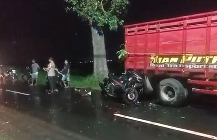 Pacu Motor saat Hujan, Pelajar 14 Tahun di Klaten Tewas Tabrak Truk Mogok