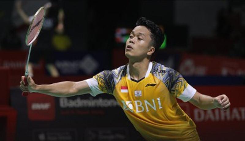 Hasil Indonesia Open 2022: Main Solid, Ginting Libas Hans Vittinghus 2 Gim Langsung