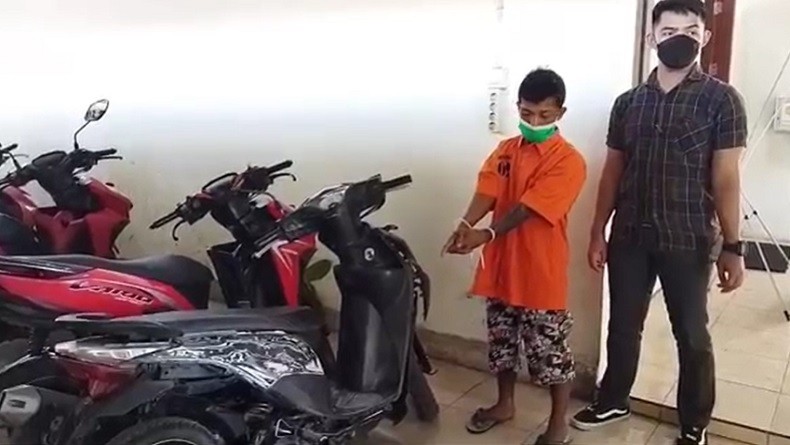 Suami di Payakumbuh Nekat Bawa Kabur Motor Teman Istri saat Menginap, Digadaikan Rp500.000