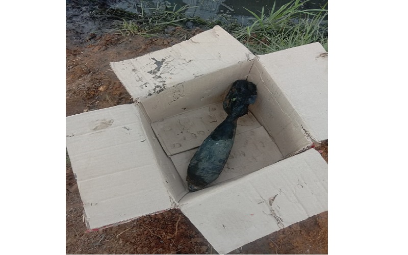 Mortir Aktif Ditemukan Petugas Kebersihan Merauke saat Bersihkan Sampah di Got