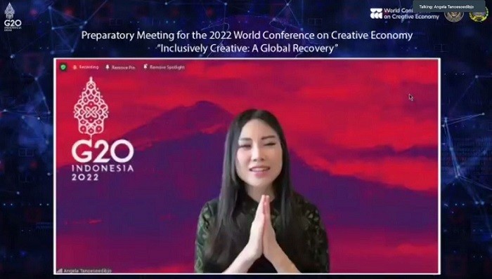 Jadi Pembicara Kunci WCCE 2022, Wamenparekraf Angela Tanoesoedibjo: Ekraf Mampu Pulihkan Ekonomi Global 