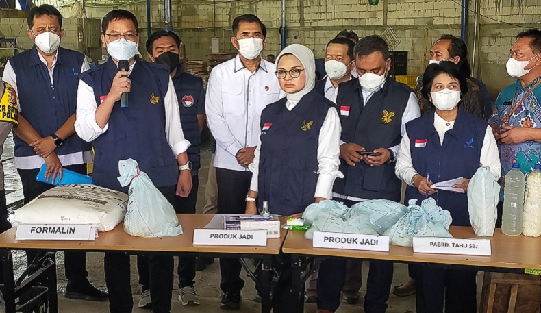 BPOM Ungkap Dua Pabrik Tahu Berformalin di Bogor, Omzetnya Miliaran Rupiah 