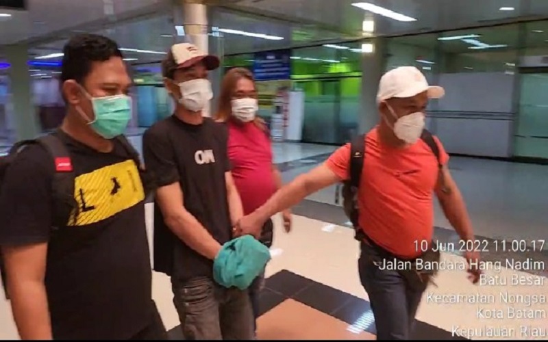 Pria Sadis Pembunuh di Samping Pos Polisi Palembang Tertangkap di Batam 
