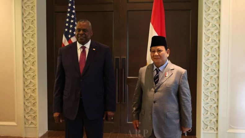 Prabowo Bertemu Menhan AS, Bahas Pertahanan hingga Keamanan Maritim