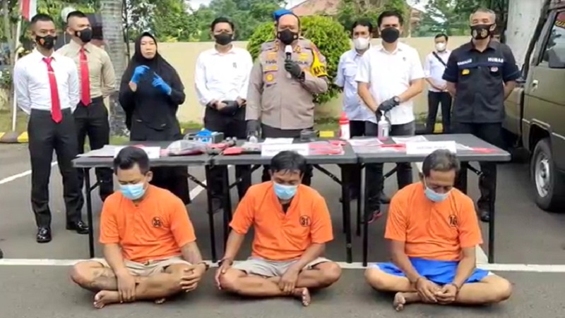 3 Sindikat Pencuri Mobil Pikap Antarkota Ditangkap Polresta Kediri, Ini Modusnya
