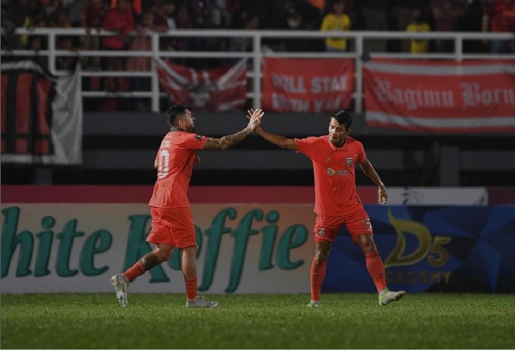 Hasil Piala Presiden 2022: Penalti Panenka Bustos Bawa Borneo Taklukkan Madura United