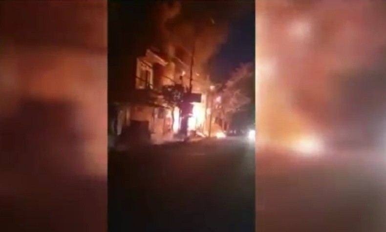 Ruko di Gianyar Terbakar, Terdengar Suara Ledakan Kagetkan Warga