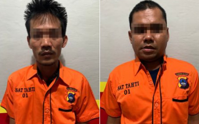 Kades di HSU Digerebek Polisi saat Asyik Isap Sabu di Kantor Desa