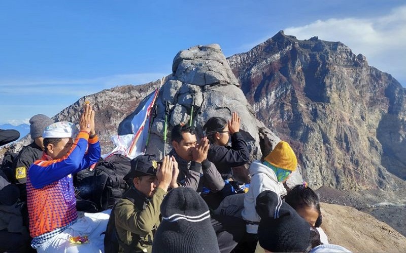 Cek Jalur Pendakian Gunung Agung, BPBD Karangasem: Memastikan Keamanan