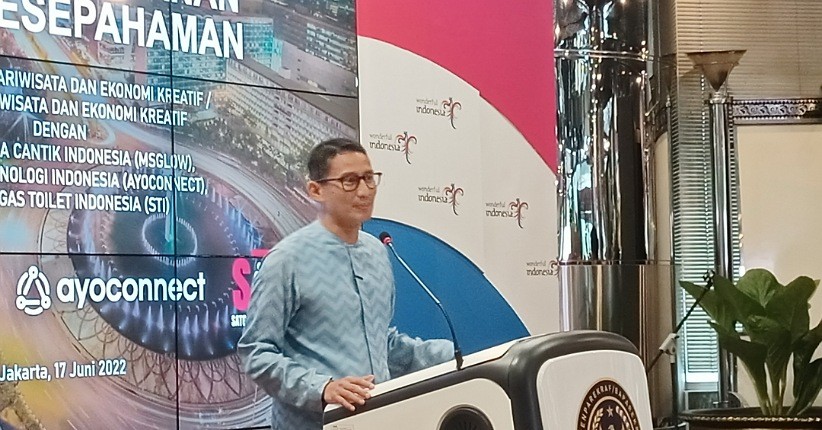 Bangkitkan Pariwisata, Sandiaga Uno Dukung Toilet di Tempat Wisata Bersih dan Antibakteri 