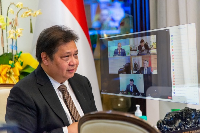  Menko Airlangga Paparkan Keberhasilan Program Kartu Prakerja dalam Plenary Session CONFINTEA VII  