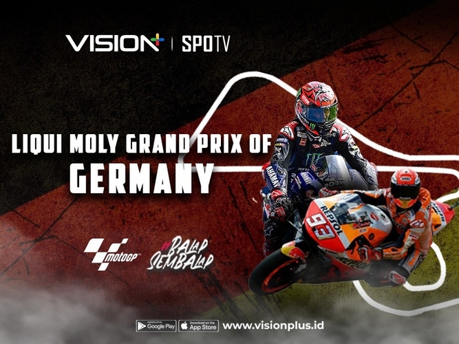 Jadwal Lengkap MotoGP Jerman 2022 Akhir Pekan Ini, Saksikan Live di Vision+!