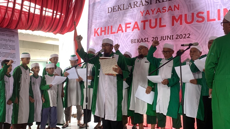 Khilafatul Muslimin Bekasi Deklarasi Kebangsaan, Bertekad Tolak Radikalisme