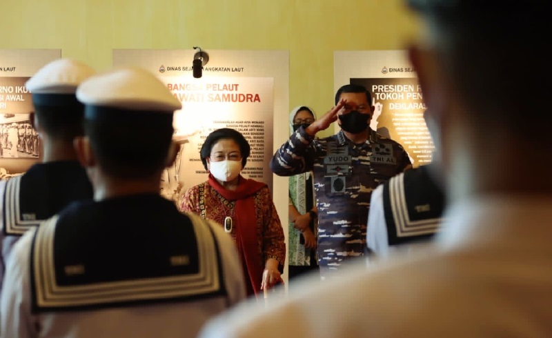 Megawati Resmikan KRI Bung Karno, KSAL: Sang Proklamator Miliki Visi Maritim Kuat